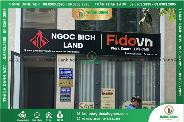 Quy trình làm bảng hiệu Alu giá rẻ Quận 7 lấy liền