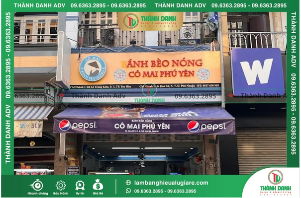 Làm bảng hiệu Alu giá rẻ quận Phú Nhuận phù hợp khí hậu TP.HCM