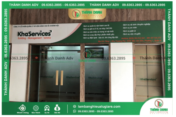 Thiết kế bảng hiệu Alu 2D/3D theo yêu cầu