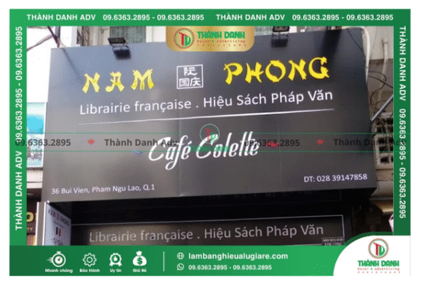 Bảng giá làm bảng hiệu Alu giá rẻ Quận 4 mới nhất năm 2025