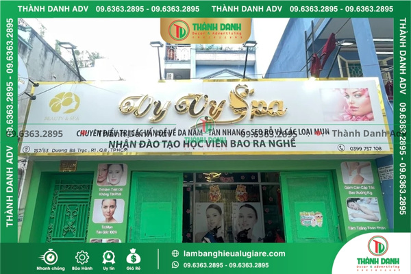 Quy trình làm bảng hiệu Alu giá rẻ quận 8 chuyên nghiệp nhất TPHCM