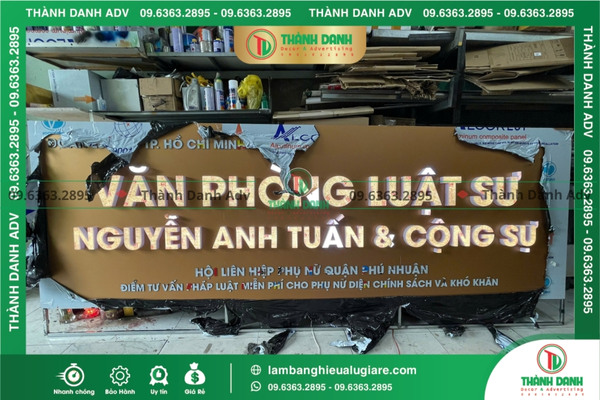 Bảng báo giá làm bảng hiệu Alu giá rẻ Tân Bình mới nhất 2025