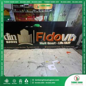 Biển Quảng Cáo Ngoài Trời Giá Rẻ Cho Thương Hiệu Bất Động Sản Fido