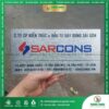 Quy trình làm bảng tên Công ty Alu bạc xước in UV Công ty Sarcons