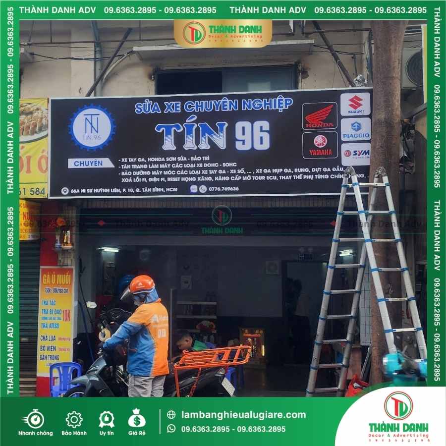 Gợi ý cách lựa chọn đơn vị gia công bảng hiệu Hiflex In UV căng khung chuyên nghiệp