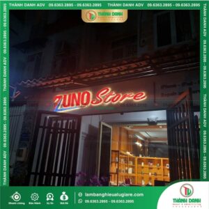 Gợi ý “MẸO” chọn lựa đơn vị làm bảng hiệu LED chữ nổi Mica hông Inox sáng chân
