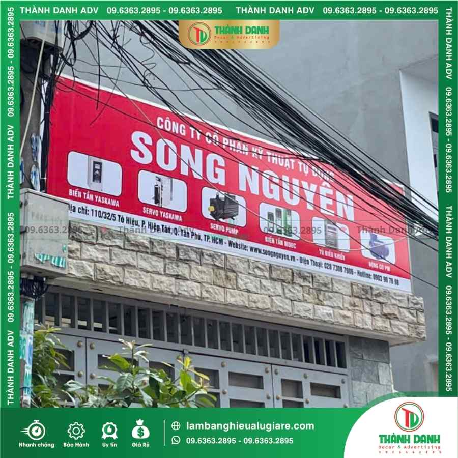 Những câu hỏi thường gặp khi làm bảng hiệu Hiflex In UV Khung Nhôm