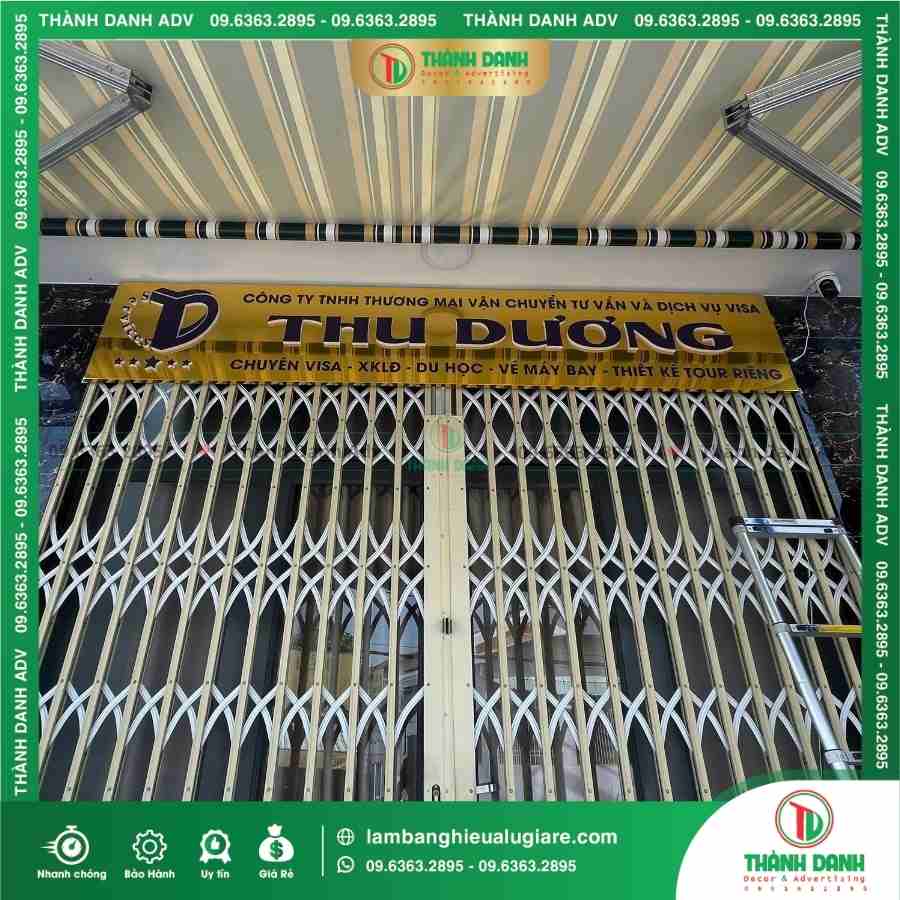 Những lưu ý khi lựa chọn đơn vị thi công biển quảng cáo gần đây