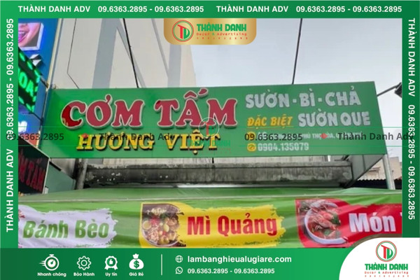 Những sai lầm khi làm bảng hiệu Alu giá rẻ Tân Phú thường gặp